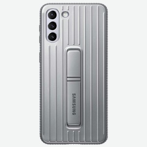 Чехол Samsung Protective Standing Cover S21+ Light Gray