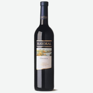 Вино Mayoral Crianza красное сухое 0,75 л