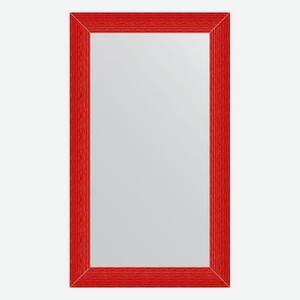 Зеркало в багетной раме Evoform красная волна 89 мм 70x120 см