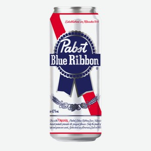 Пиво Pabst Blue Ribbon 0.5л Великобритания