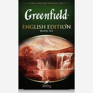 Чай черный Greenfield English Edition 200гр