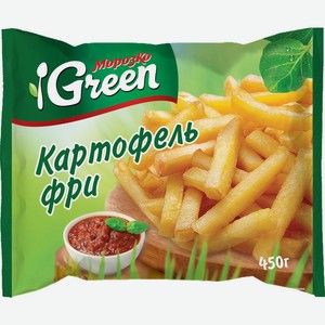 Картофель фри МОРОЗКО Green 450гр