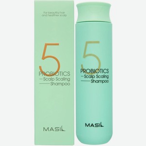 Шампунь MASIL для глубокого очищения кожи головы Probiotics Scalp Scaling Shampoo, 300 мл
