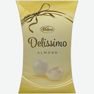 Набор конфет DELISSIMO с Миндалем; с Лесным орехом 91гр