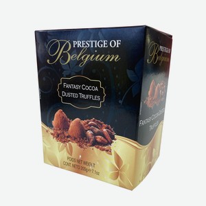 Набор конфет PRESTIGE OF BELGIUM Трюфели в какао-обсыпке 200гр