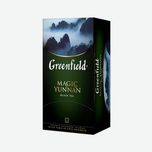 Чай Меджик Юньнань 25 пакетиков Greenfield, 0,05 кг