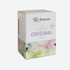Чай черный Richman Alpine Thyme 20х0,04 кг