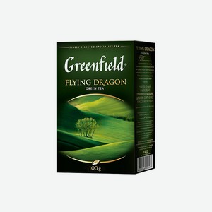 Чай зеленый Флаинг Драгон Greenfield, 0,1 кг