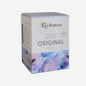 Чай черный с бергамотом Richman Sicilian Bergamot 20х0,04 кг
