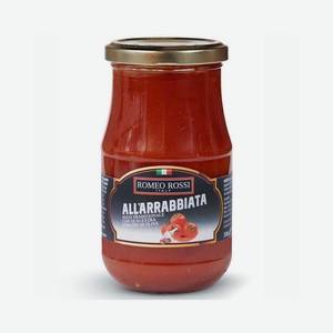 Соус томатный Арраббиата Romeo Rossi, 0,35 кг
