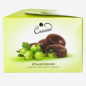 Шоколадные конфеты в коробке Varenye со вкусом крыжовника 0,115 кг Couturier