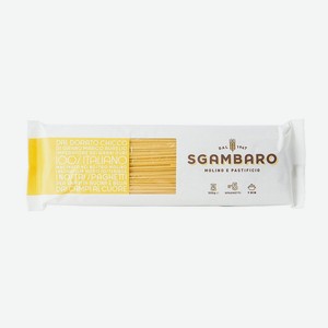 Паста из твердых сортов пшеницы Spaghetti №5 BIO 500 гр Sgambaro Италия, 0,5 кг