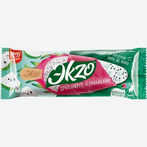 Мороженое Ekzo эскимо в фруктовой глазури Драгонфрут 0,07 кг