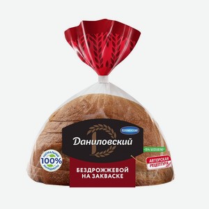 Хлеб Даниловский ржано-пшеничный нарезка 0,35 кг