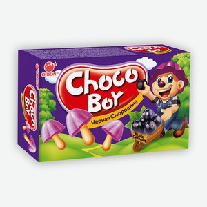 Печенье Choco-Boy Черная смородина 0,045 кг Orion