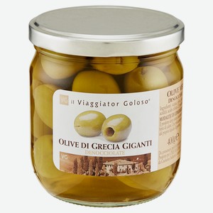 Оливки греческий гигантские Viaggiator Goloso, 0,4 кг