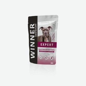 Корм консервированный полнорационный Winner Expert Gastrointestinal для взрослых собак всех пород «бережная забота о пищеварении» 0,085 кг