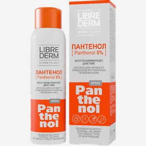 Спрей-пена для кожи Librederm Пантенол 5% + Гиалуроновая кислота 130г