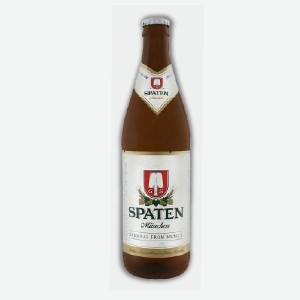 Пиво  Шпатен Мюнхен , светлое фильтрованное 5,2%, 0,5 л