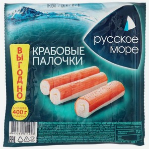 Крабовые палочки Русское Море Снежный краб 400г