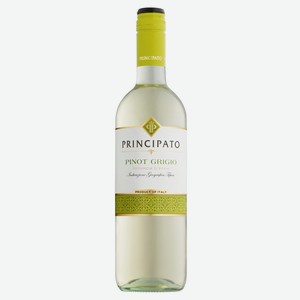 Вино Принчипато Пино Гриджио белое сухое 10-15% 0,75л (Италия)