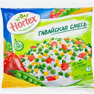 Смесь овощная замороженная Hortex Гавайская