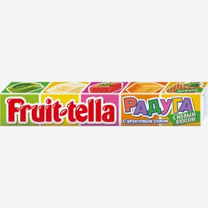 Жевательные конфеты Радуга ТМ Fruit-tella (Фрут-телла)