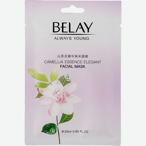 Маска Belay camellia essence elegant facial mask тканевая маска для лица, 25мл