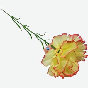 Искусственный цветок Гвоздика в ассортименте 1шт.