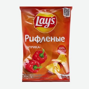 Чипсы Lay s рифленые Паприка 140г в магазине Линия - цена, где купить и ...