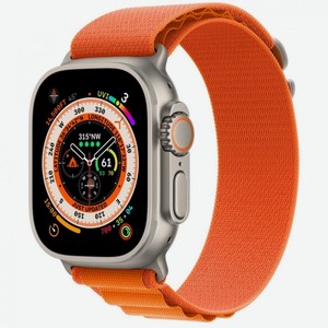 Смарт-часы Apple Watch Ultra 49mm Titanium Orange Alpine Medium