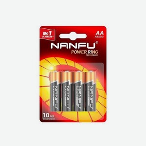 Батарейка Nanfu AA 4шт