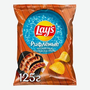 Чипсы картофельные Lay s со вкусом колбасок гриль 125 г
