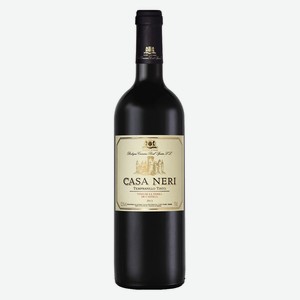 Вино Каса Нери Темпранильо Тинто СОРТОВОЕ ОРДИНАРНОЕ красное сухое 12,5% 0,75л (Испания)