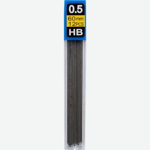 Грифели для механического карандаша Centrum HB 0,5х60 мм, 12 шт.
