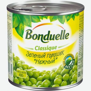 Горошек зелёный Bonduelle Classique нежный, 400 г