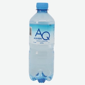 Вода газ ph 7,5 Аквин питьевая артезианская ЭКО-Лаб п/б, 0,5 л