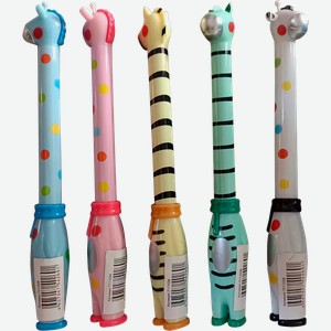 Ручка Скай трейд Lori Rocket Жираф шариковая синяя 0.7мм