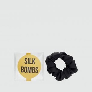 Шелковая резинка для волос SILK BOMBS Черный 1 шт