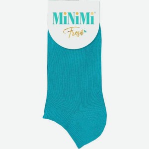Носки женские MiNiMi Fresh ультракороткие цвет: Acqua/лазурный размер: 35-38