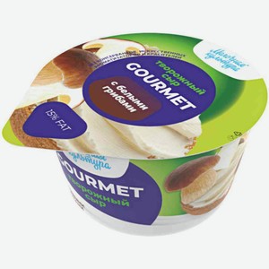 Сыр творожный Молочная культура Gourmet с белыми грибами 50%, 130 г