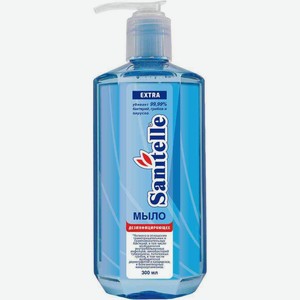 Жидкое мыло дезинфицирующее Sanitelle Extra, 300 мл