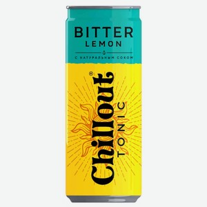 Напиток Chillout Биттер Лемон, 0,33 л