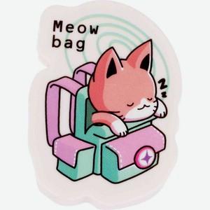 Ластик MeShu Meow-bag дизайн, в ассортименте, 40×30×13 мм