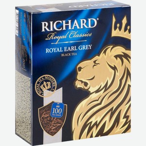Чай чёрный Richard Royal Earl Grey, 100×2 г