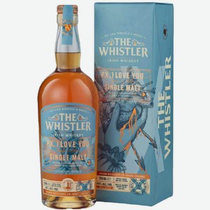 Виски односолодовый The Whistler P.X. в подарочной упаковке 46 % алк., Ирландия, 0,7 л