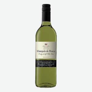 Вино Маркес де Рокас столовое, белое, сухое 0,75л 11%