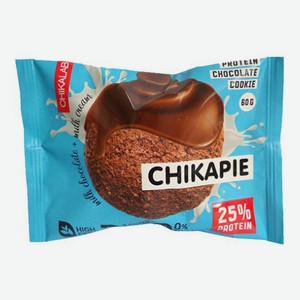 Печенье Chikalab Chikapie Шоколадное протеиновое с начинкой 60 г