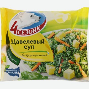 Смесь овощная 4 Сезона Щавелевый суп быстрозамороженный, 400 г