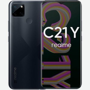 Смартфон REALME C21Y 4/64Gb, черный